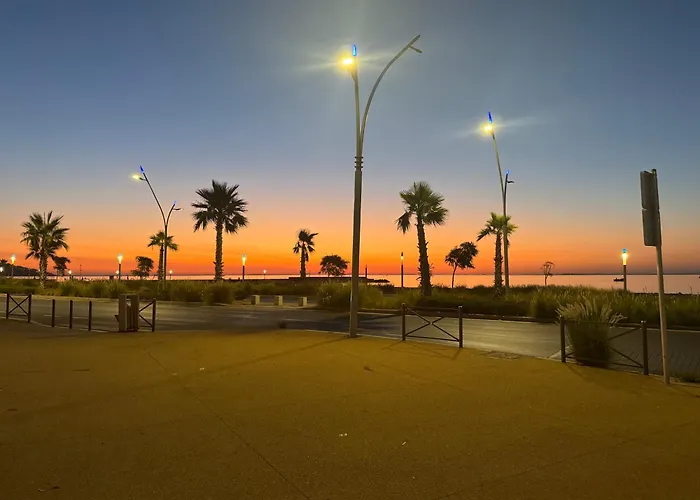2 Zimmer Wohnung Corniche Nador Sidi Ali- Am Meer & Wifi